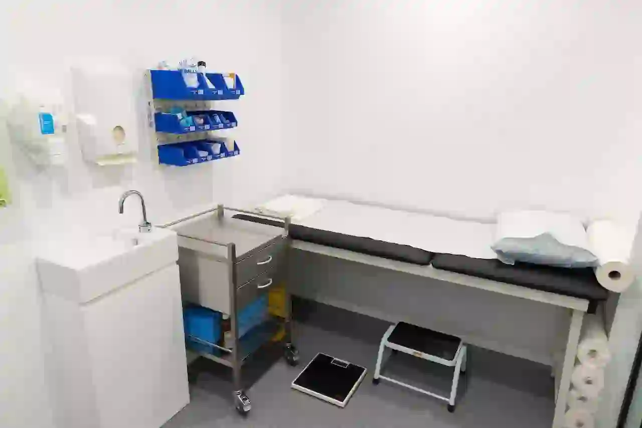 A consulting room at DC Medical Centre